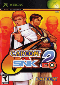 Capcom vs SNK 2 Xbox US box art